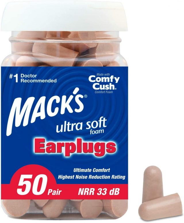 Mack's Foam Earplugs for Misophonia